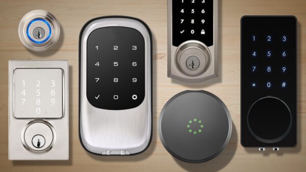 Depicts a variety of new technology Smartlocks