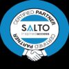 Identifies CLASS as a Certified Partner of SALTO Inspired Access