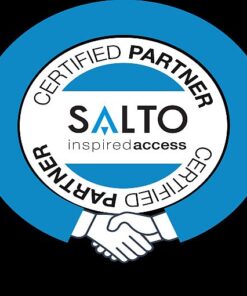 Identifies CLASS as a Certified Partner of SALTO Inspired Access