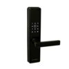 Shows the Dormakaba Smart Locks with black finish and black trim