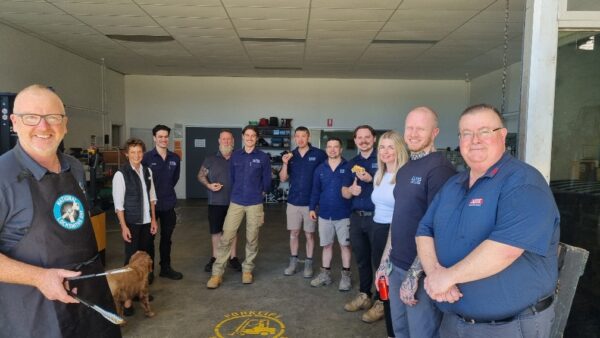 Happy well fed staff at the annual LSC-CLASS Xmas Bbq - 4 Dec 2025